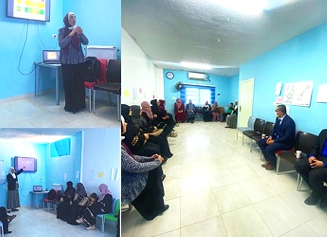 كلية العلوم الطبية في عمان الأهلية تنظم محاضرة توعوية لسيدات جمعية يعرب الخيرية