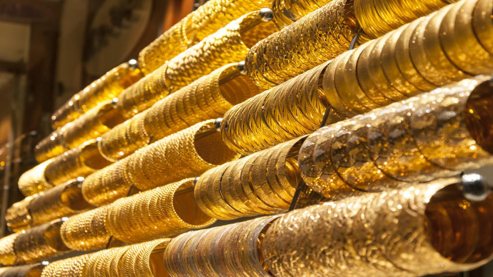 انخفاض ثان لأسعار الذهب بالاردن