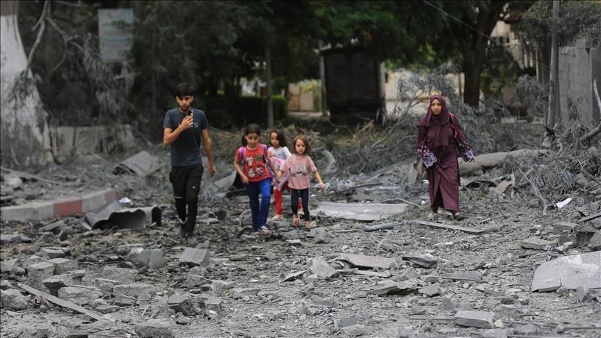 انتشال جثماني شهيدين قضيا برصاص الاحتلال شمالي غزة