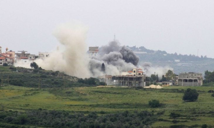 إسرائيل: قصفنا أهدافا لحزب الله في 6 مناطق بجنوب لبنان